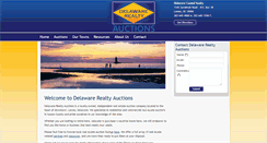 Desktop Screenshot of delawarerealtyauctions.com
